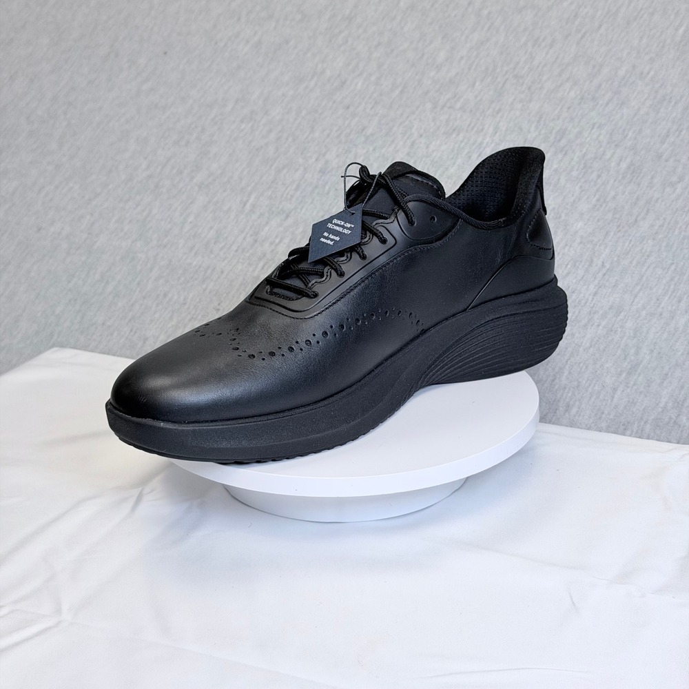 Cole Haan OG Neoarc QO Wing Oxford Black Leather Sneakers C45133 Mens 9.5 M